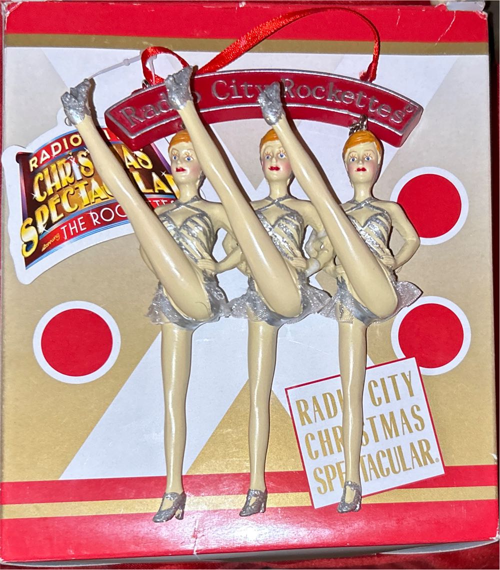The Radio City Rockettes - Christmas In The City (Heritage Village Collection) ornament collectible [Barcode 734409204980] - Main Image 2