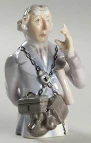 Ghost Of Jacob Marley - A Christmas Carol ornament collectible [Barcode 734409208780] - Main Image 1