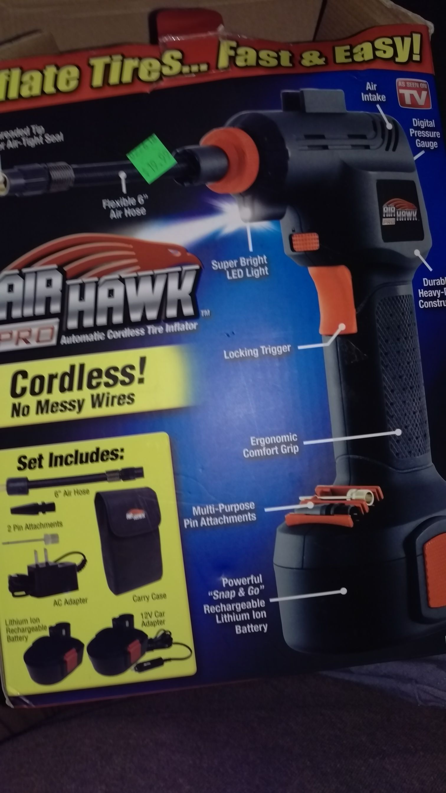 Air Hawk Pro  (Tools) ornament collectible [Barcode 735541109225] - Main Image 2