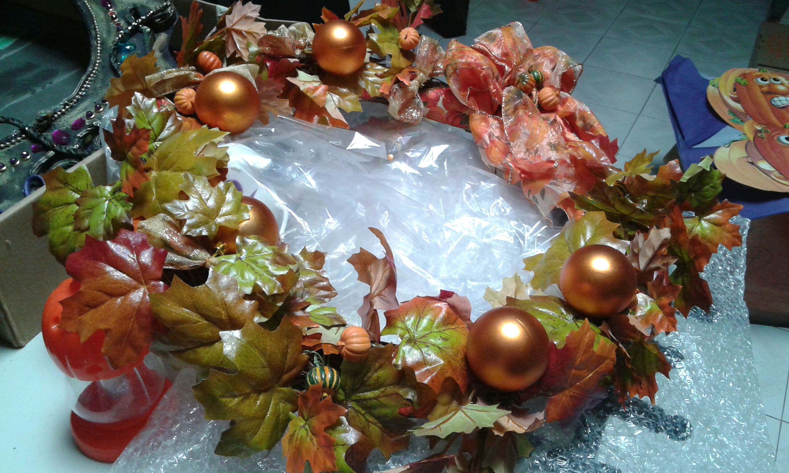 corona otoñal - Coronas (Halloween) ornament collectible [Barcode 7501005109666] - Main Image 2