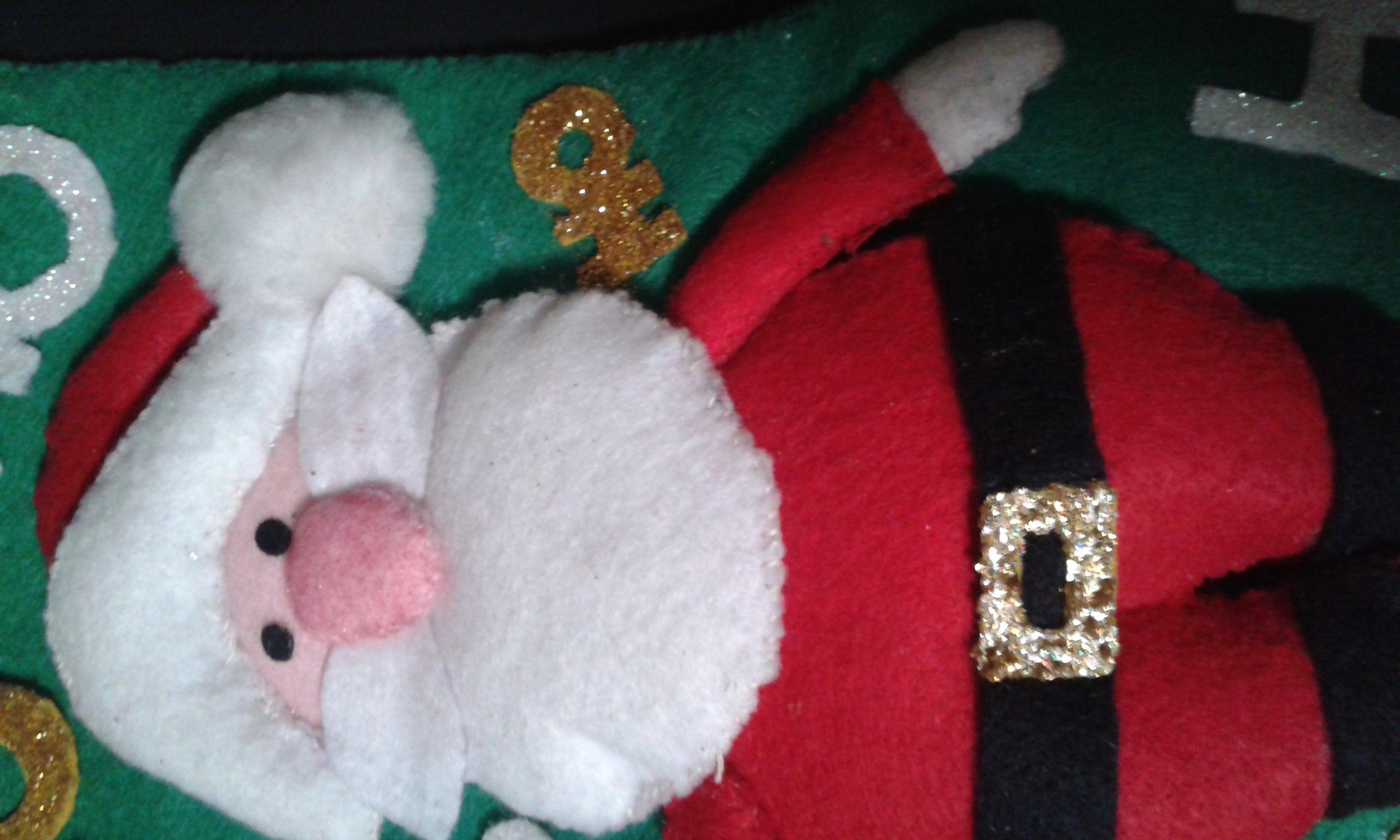 bota de santa - Botas De Fieltro (Navidad) ornament collectible [Barcode 7501058755100] - Main Image 2