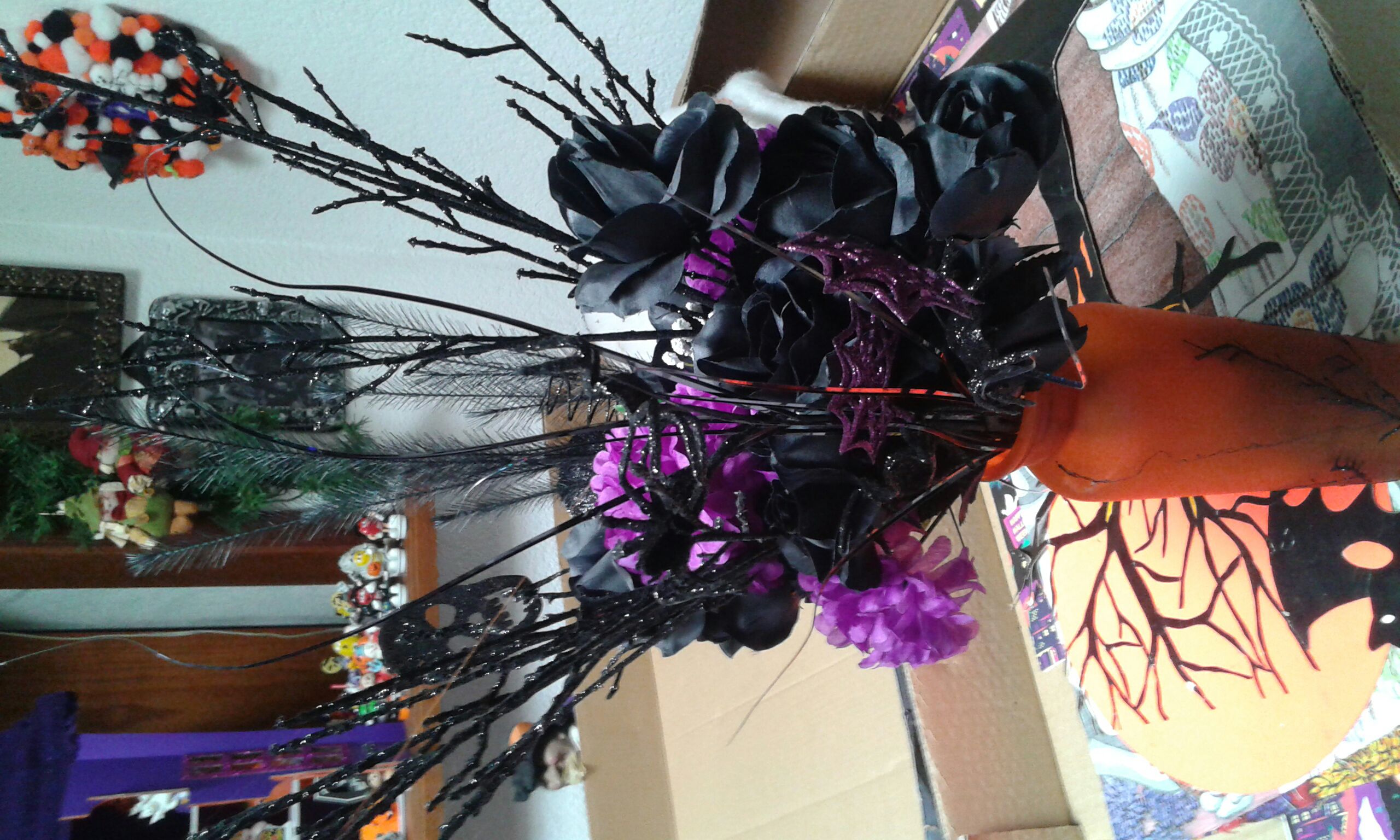 Jarron con varas - Jarrones (Halloween) ornament collectible [Barcode 7502011022840] - Main Image 2