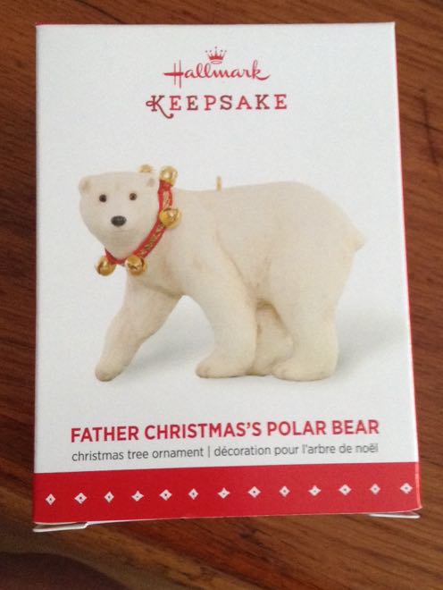 2015 Father Christmas’s Polar Bear - Father Christmas (Companion Piece) ornament collectible [Barcode 763795001255] - Main Image 2