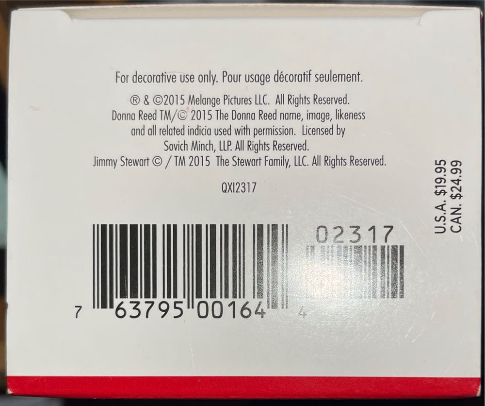 IT’S A WONDERFUL LIFE - It’s A Wonderful Life (MAGIC: Sound) ornament collectible [Barcode 763795001644] - Main Image 3