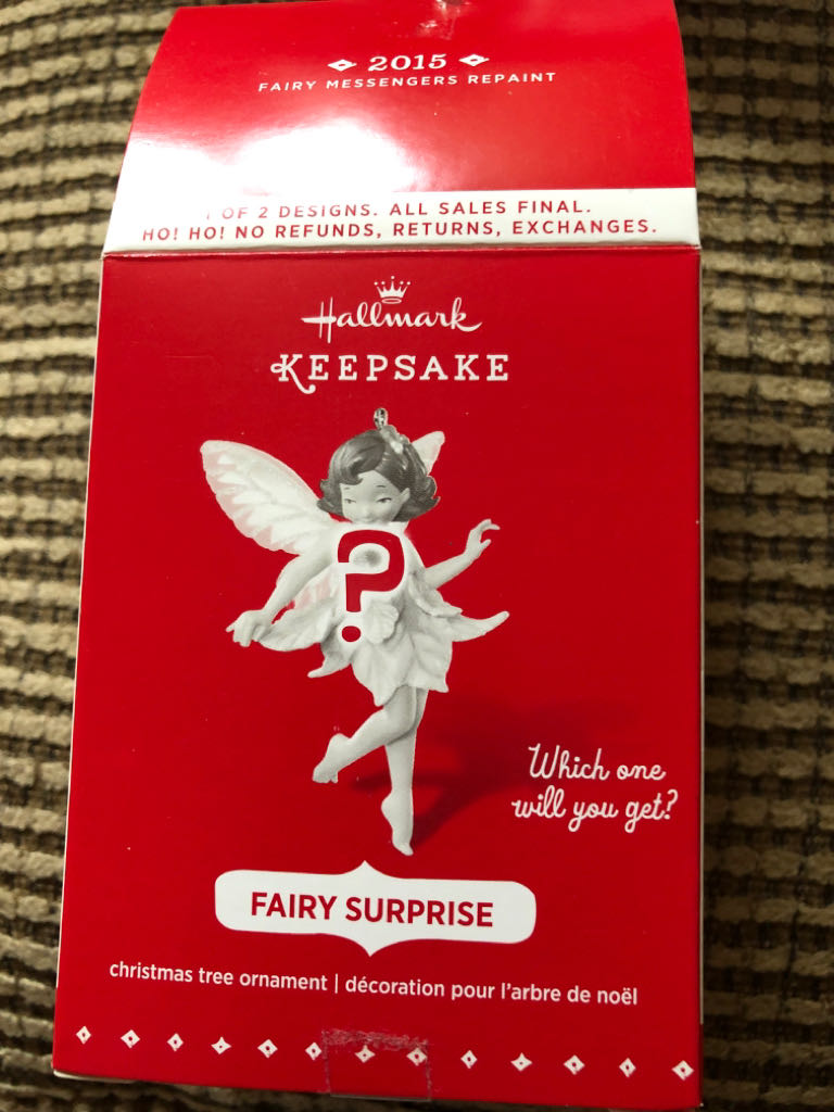 FM Fairy Surprise (Repaint -Red) - Fairy Messengers - Fairy Messengers (Fairy) ornament collectible [Barcode 763795004393] - Main Image 2