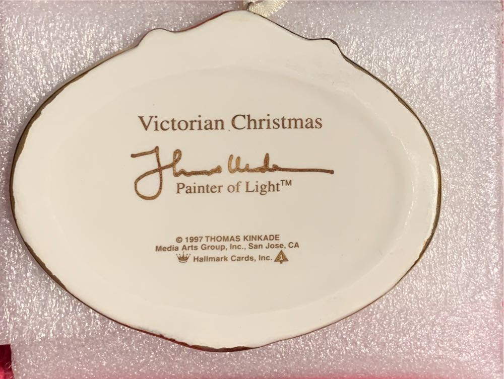 01 - Victorian Christmas - Thomas Kinkade (Thomas Kinkade) ornament collectible [Barcode 015012372595] - Main Image 4