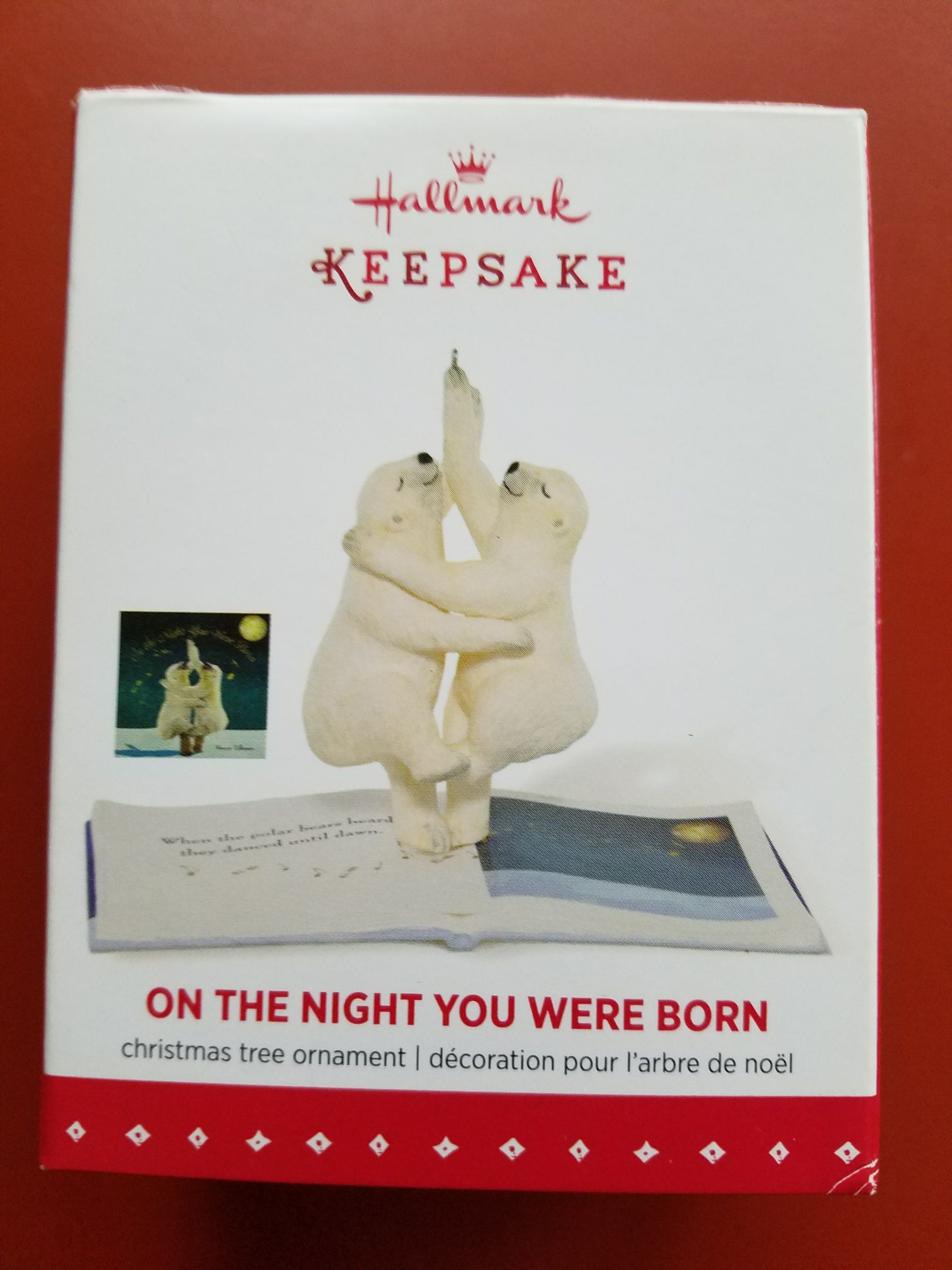 BOOK On The Night You Were Born - Books (Bears) ornament collectible [Barcode 763795015139] - Main Image 1