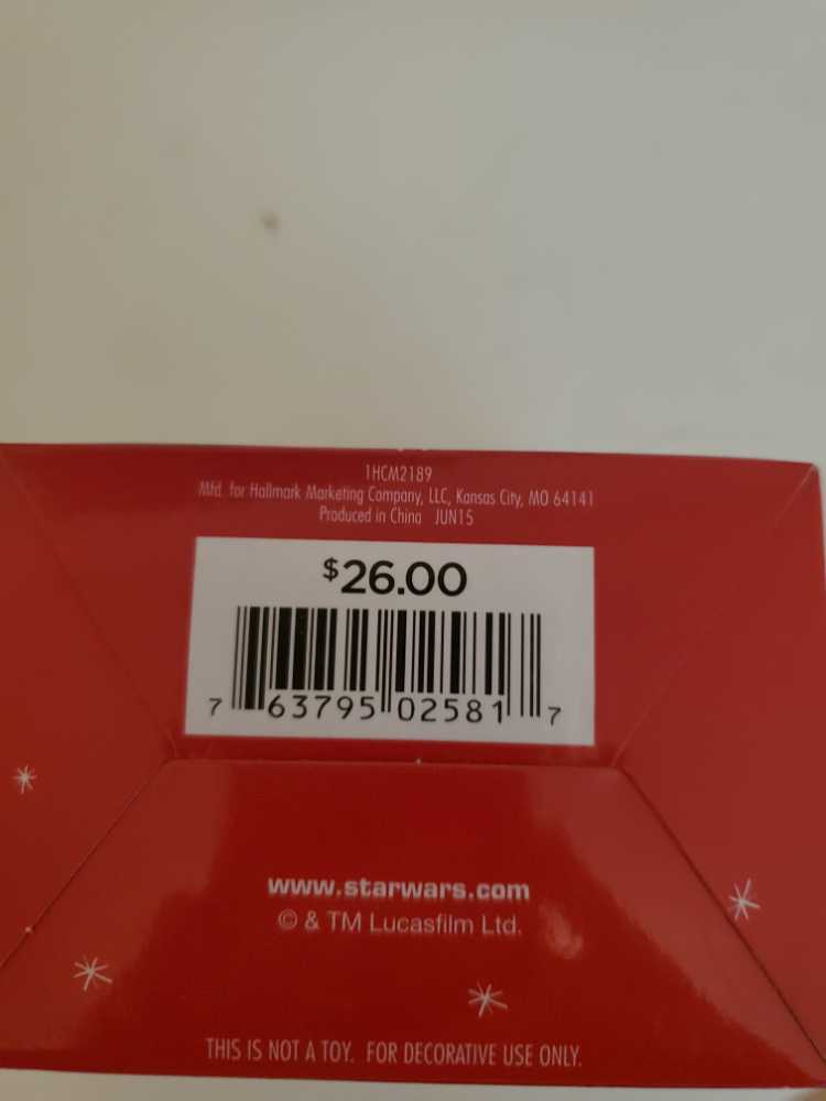 Chopper - Hallmark (Star Wars: Rebels) ornament collectible [Barcode 763795025817] - Main Image 2