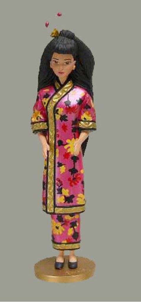 Barbie Dolls of the World- Chinese #2 - Hallmark Keepsake (Barbie) ornament collectible [Barcode 015012372700] - Main Image 2