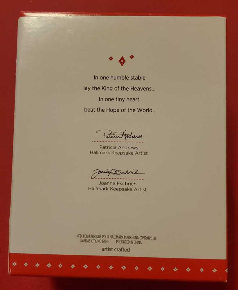 Hope Of The World 2015 - Nativity (Nativity) ornament collectible [Barcode 763795028498] - Main Image 2