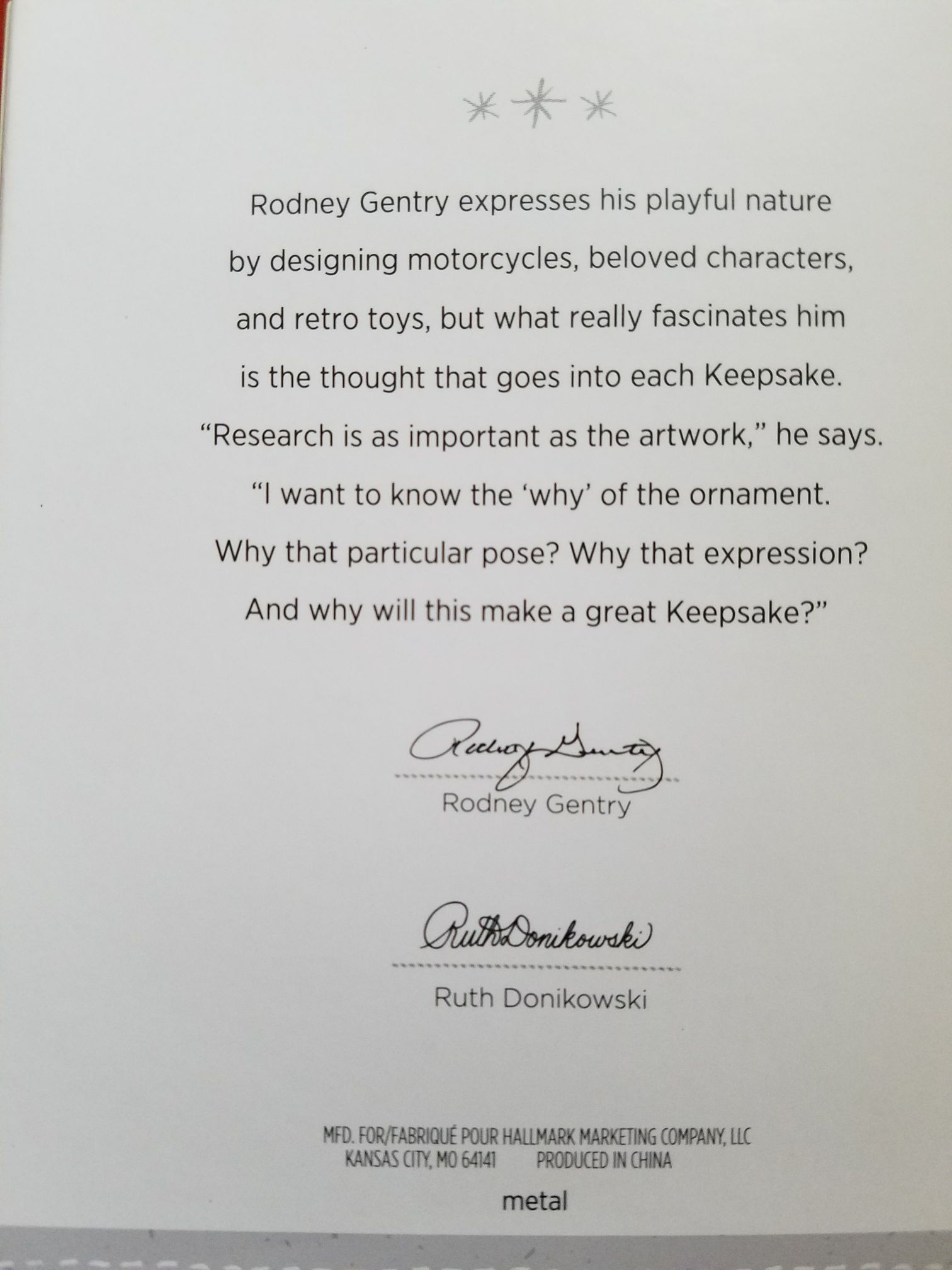 Follow Your Dreams  ornament collectible [Barcode 763795031023] - Main Image 2