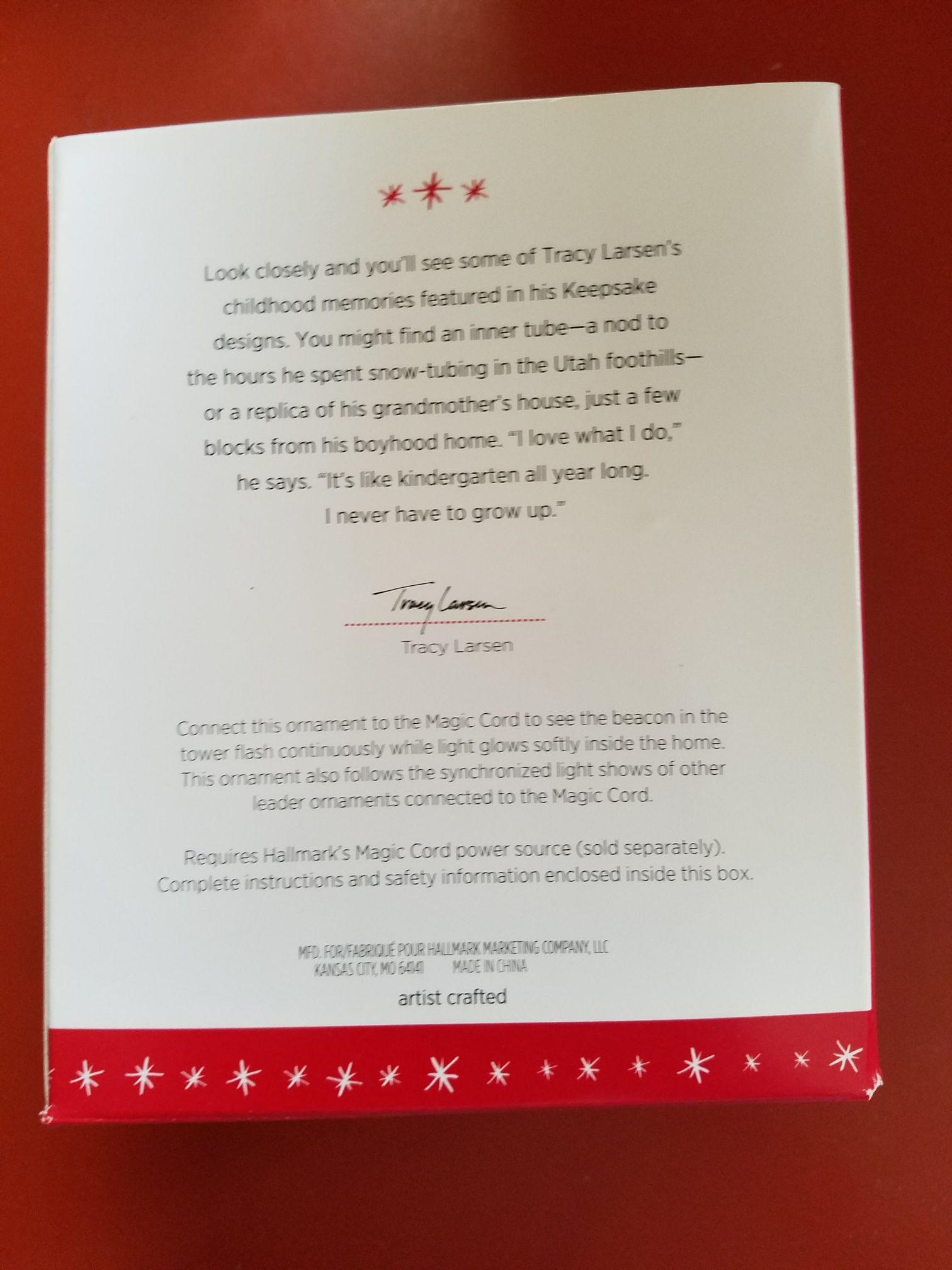 Holiday Lighthouse #5 - Holiday Lighthouse Series (Holiday Lighthouse) ornament collectible [Barcode 763795033058] - Main Image 2