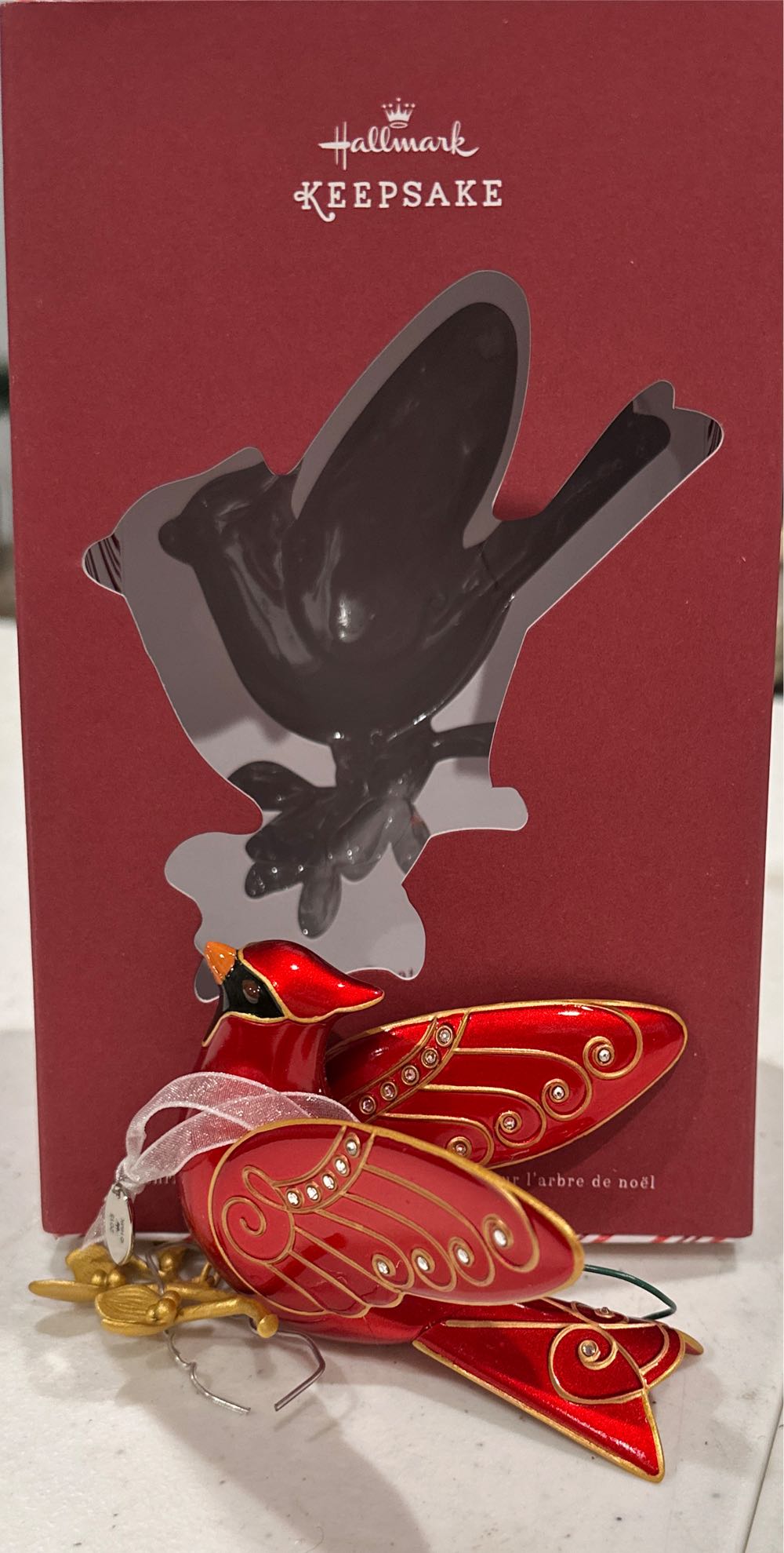 Ruby Red Cardinal - Cardinals (Birds) ornament collectible [Barcode 763795037865] - Main Image 4