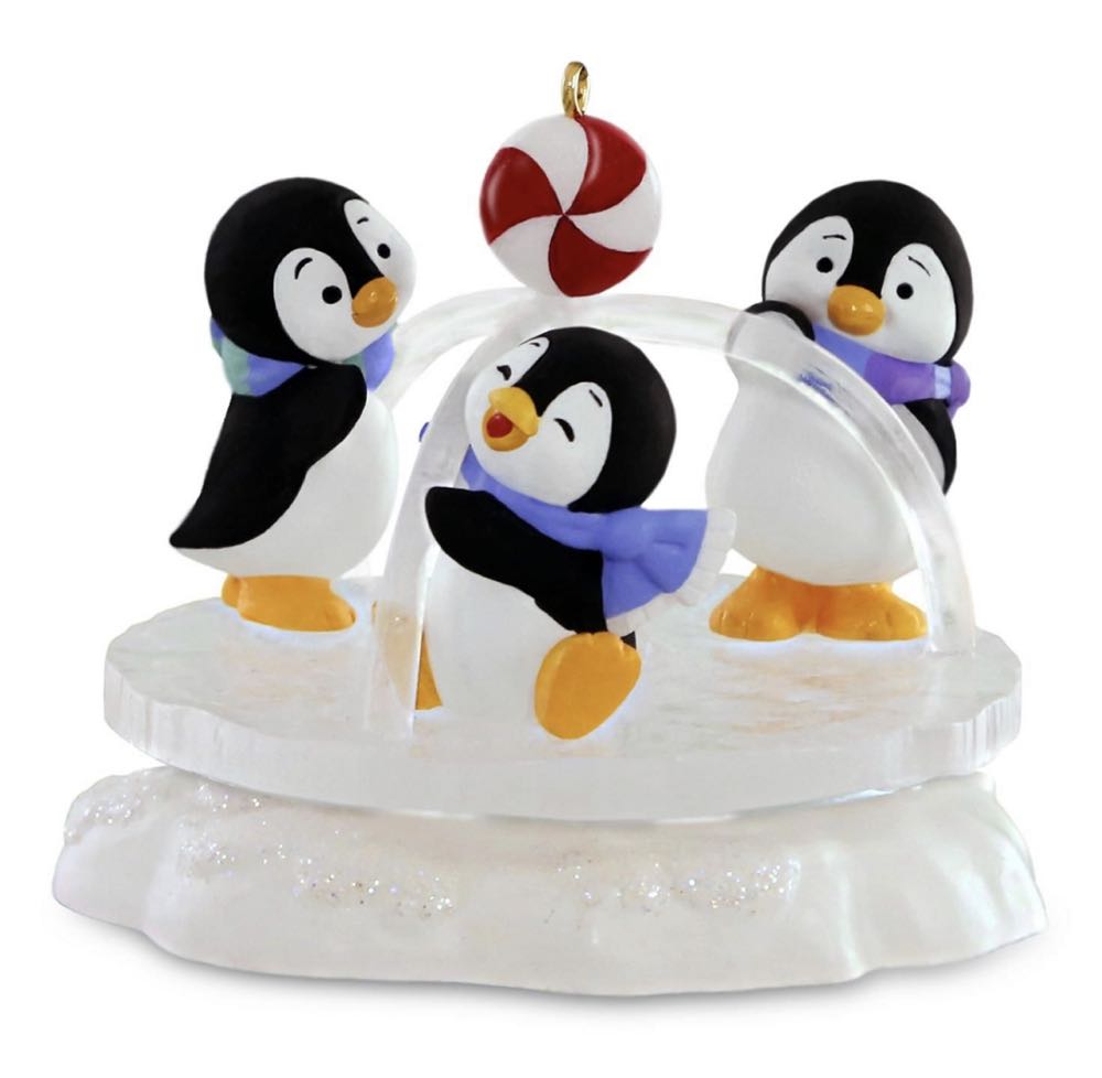 Playground Pals - Playful Penguins (Penguins) ornament collectible [Barcode 763795038121] - Main Image 3