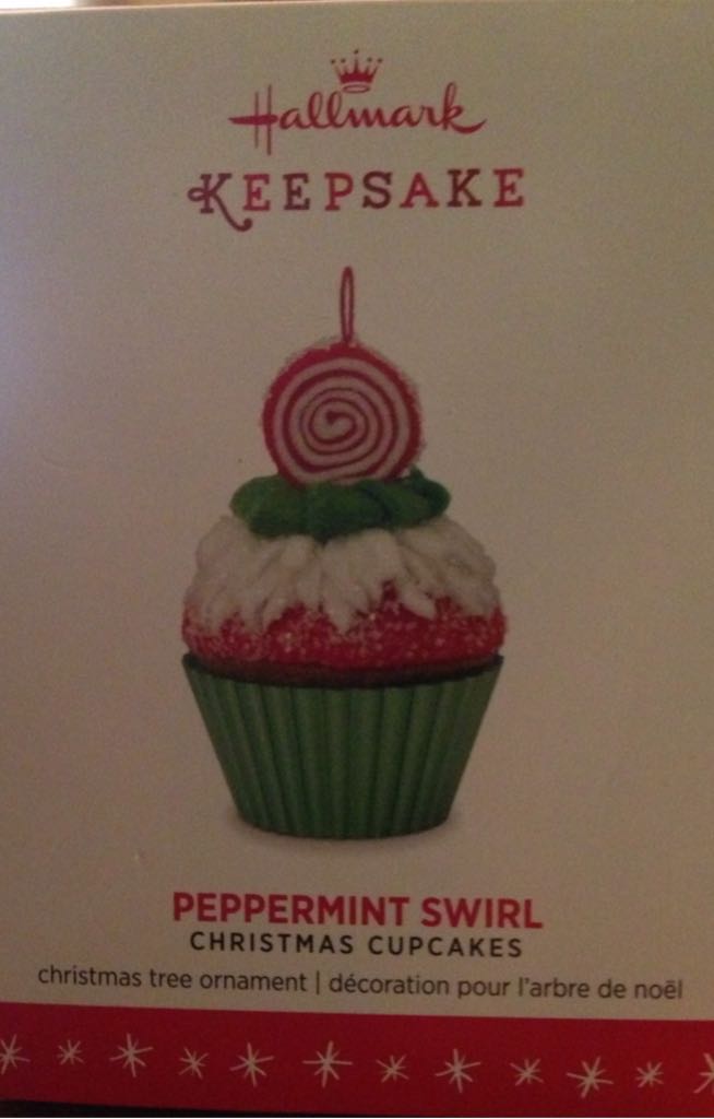 Christmas Cupcakes- Peppermint Swirl #7 - Christmas Cupcakes (Cooking) ornament collectible [Barcode 763795039340] - Main Image 1