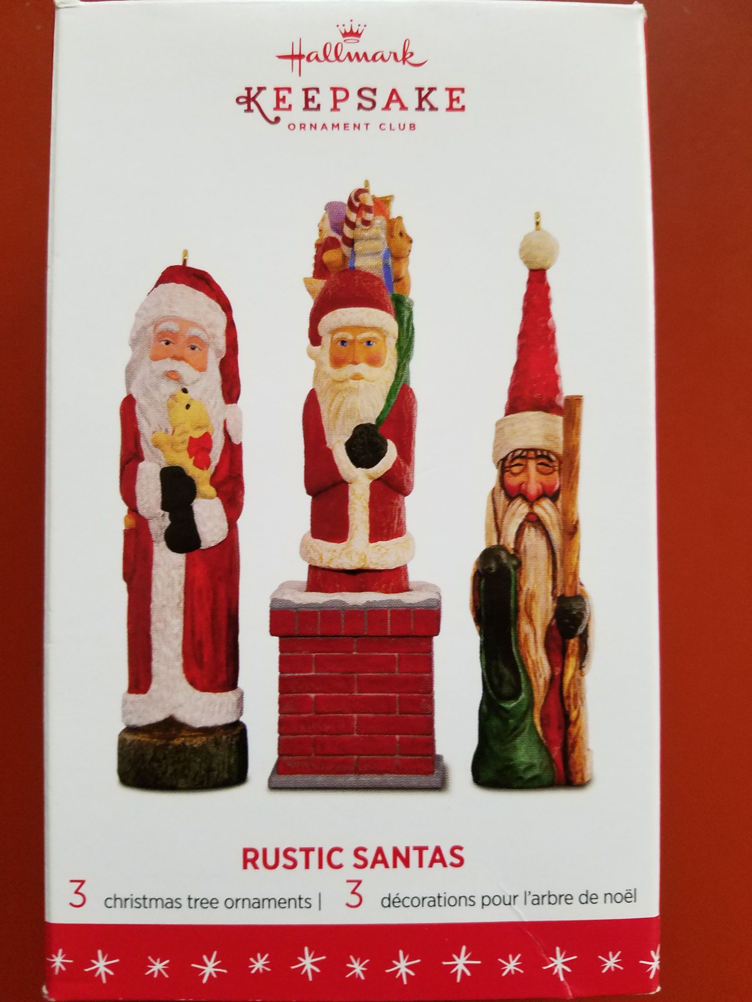 Rustic Santas - Santa (Santas) ornament collectible [Barcode 763795041268] - Main Image 1