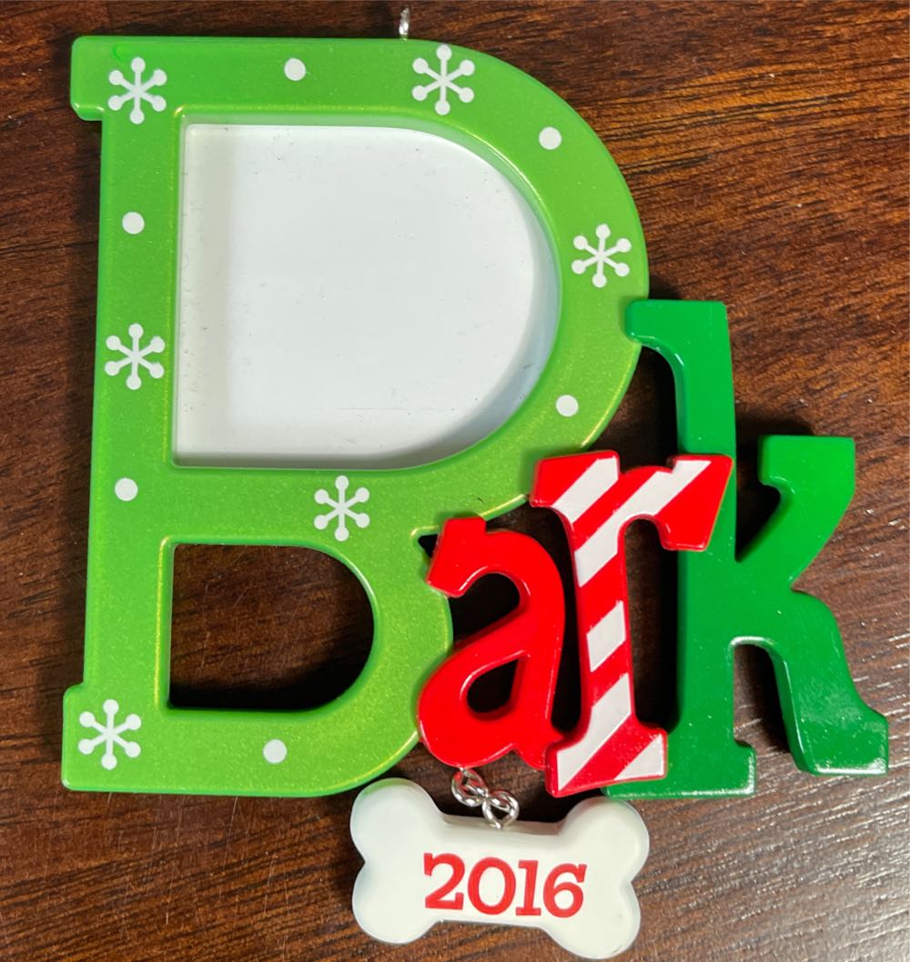 Bark - Frame - Dog (Frame) ornament collectible [Barcode 763795047819] - Main Image 4
