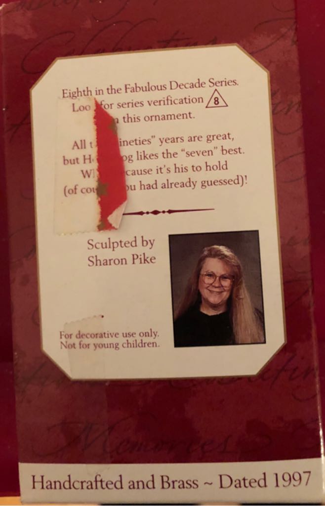 Fabulous Decade #8 - Fabulous Decade (Fabulous Decade) ornament collectible [Barcode 015012372847] - Main Image 2