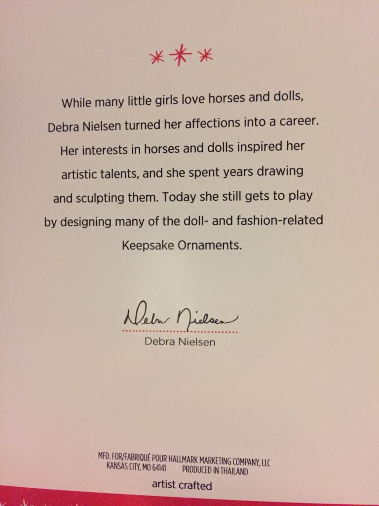 A Pony For Christmas #19 (2016) - A Pony For Christmas (Ponies) ornament collectible [Barcode 763795051489] - Main Image 2