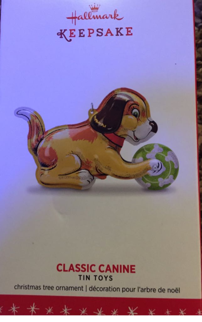 Classic Canine - Tin Toys (Dogs) ornament collectible [Barcode 763795051496] - Main Image 1