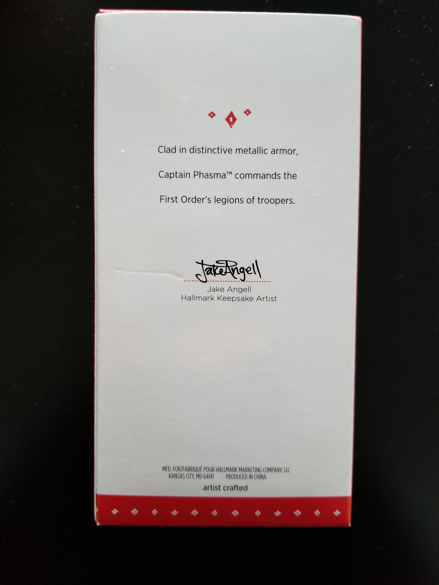 Star Wars 2015 Captain Phasma - Star Wars (Star Wars) ornament collectible [Barcode 763795063727] - Main Image 2