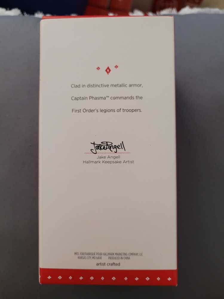 Star Wars 2015 Captain Phasma - Star Wars (Star Wars) ornament collectible [Barcode 763795063727] - Main Image 3
