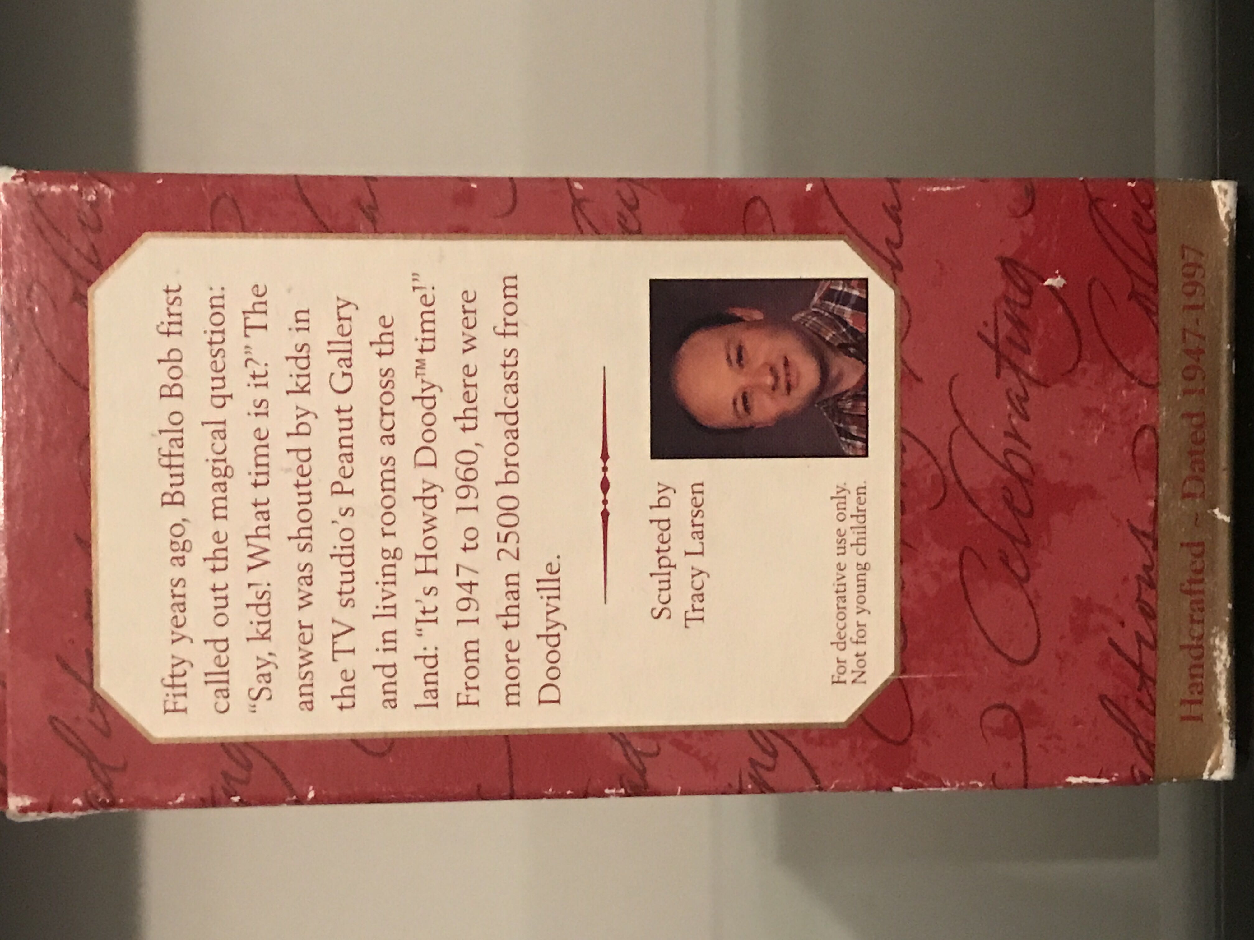 Howdy Doody Anniversary Edition - Anniversary Edition (Keepsake Ornament) ornament collectible [Barcode 015012372908] - Main Image 3