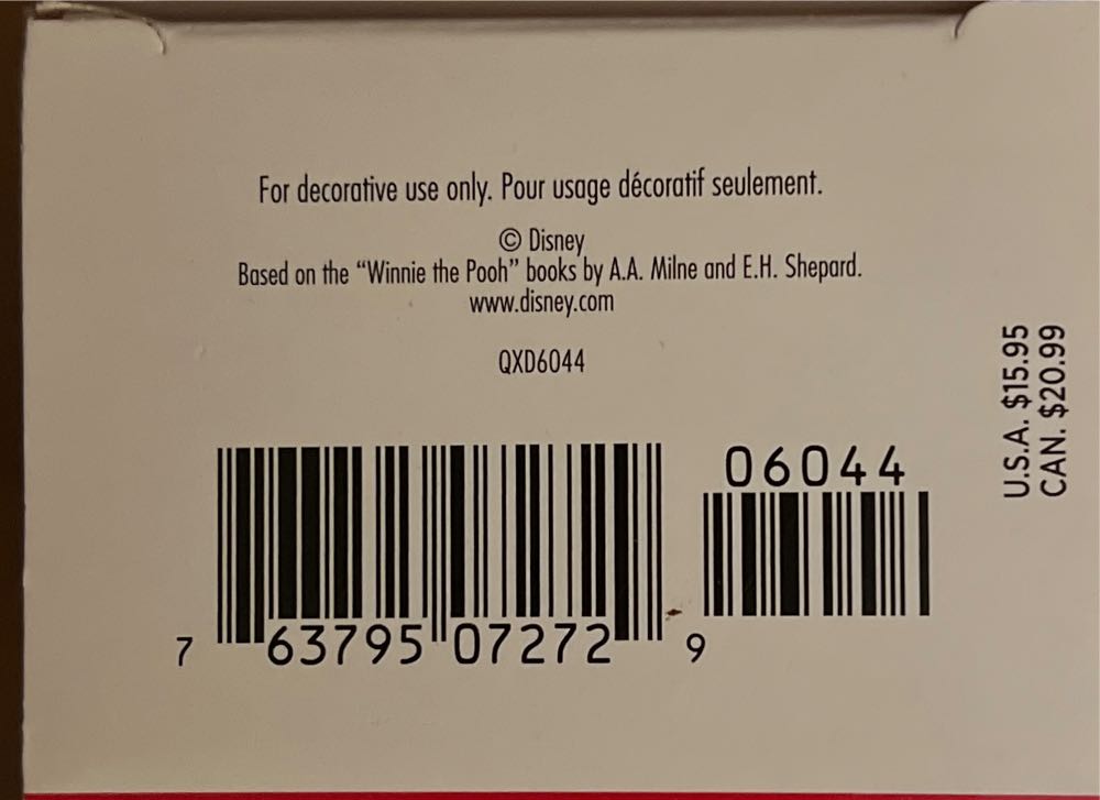 Not Much Of A Tail - Disney (Winnie the Pooh) ornament collectible [Barcode 763795072729] - Main Image 4