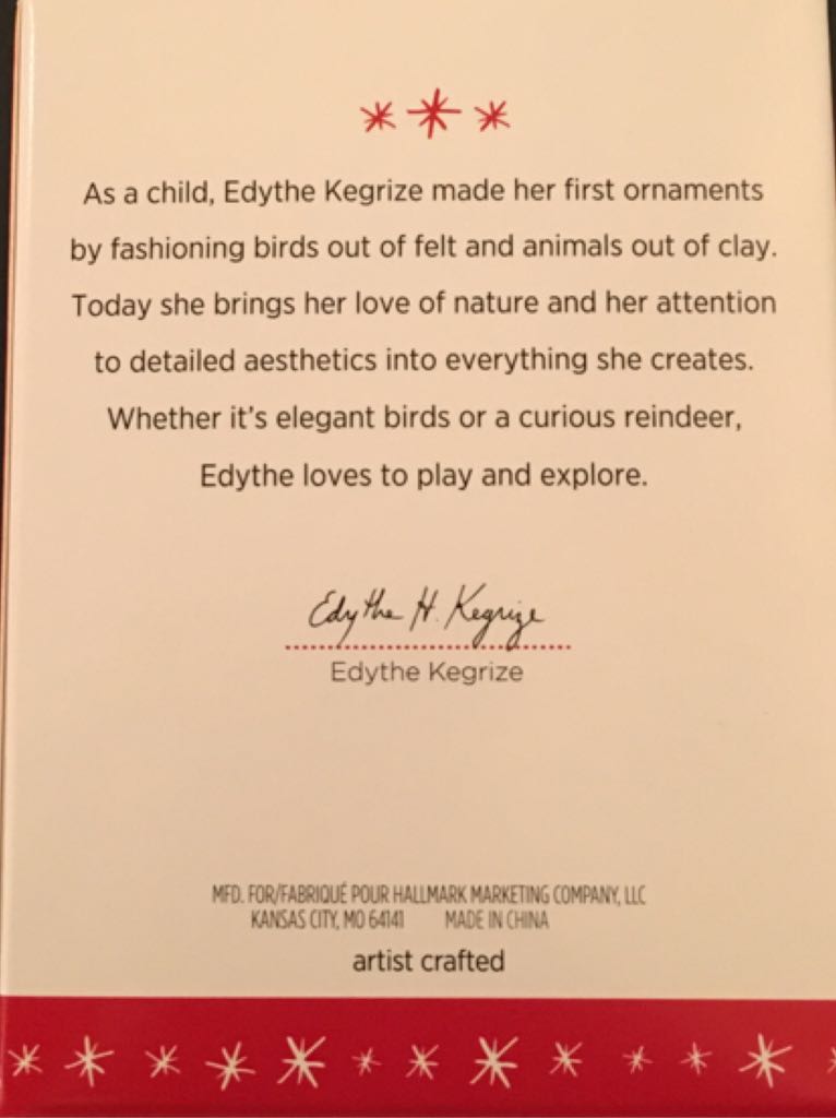 12 Days Of Christmas: #6/Six Geese-A-Laying - Twelve Days Of Christmas (12 Days Of Christmas) ornament collectible [Barcode 763795075379] - Main Image 2