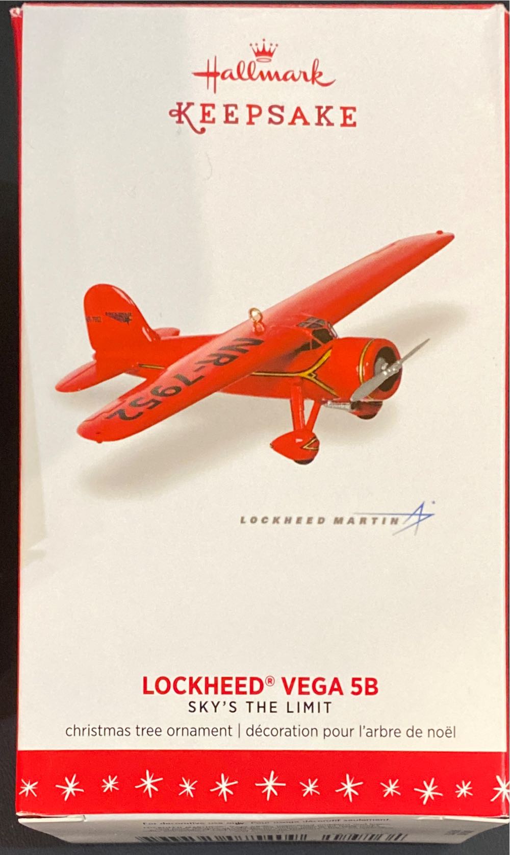 Lockheed Vega 5B - Sky’s The Limit (Aviation) ornament collectible [Barcode 763795075409] - Main Image 2