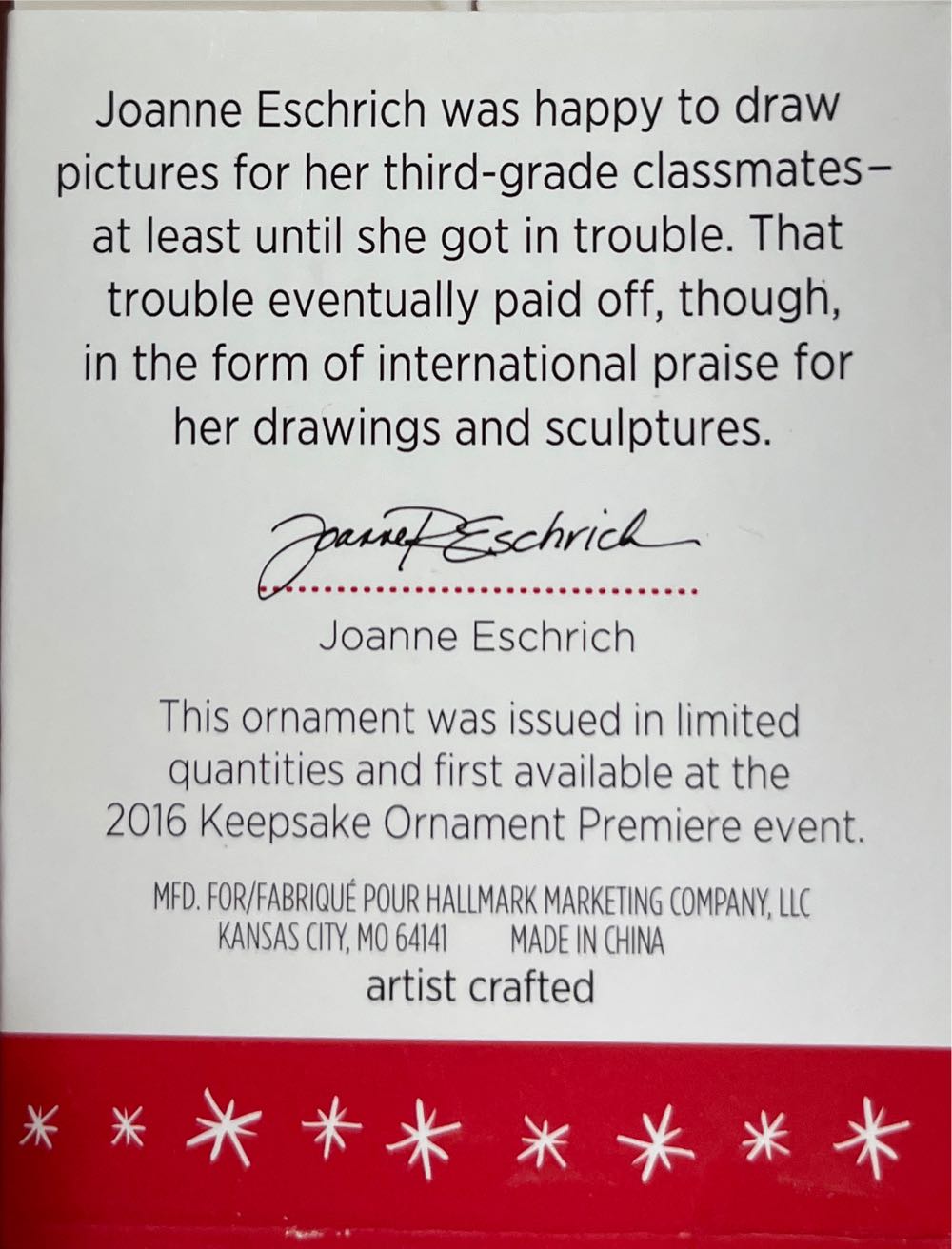 Miniature Snowtop Lodge Skylar A. Woolscarf - Snowtop Lodge Mini (Snowtop Lodge) ornament collectible [Barcode 763795079377] - Main Image 2