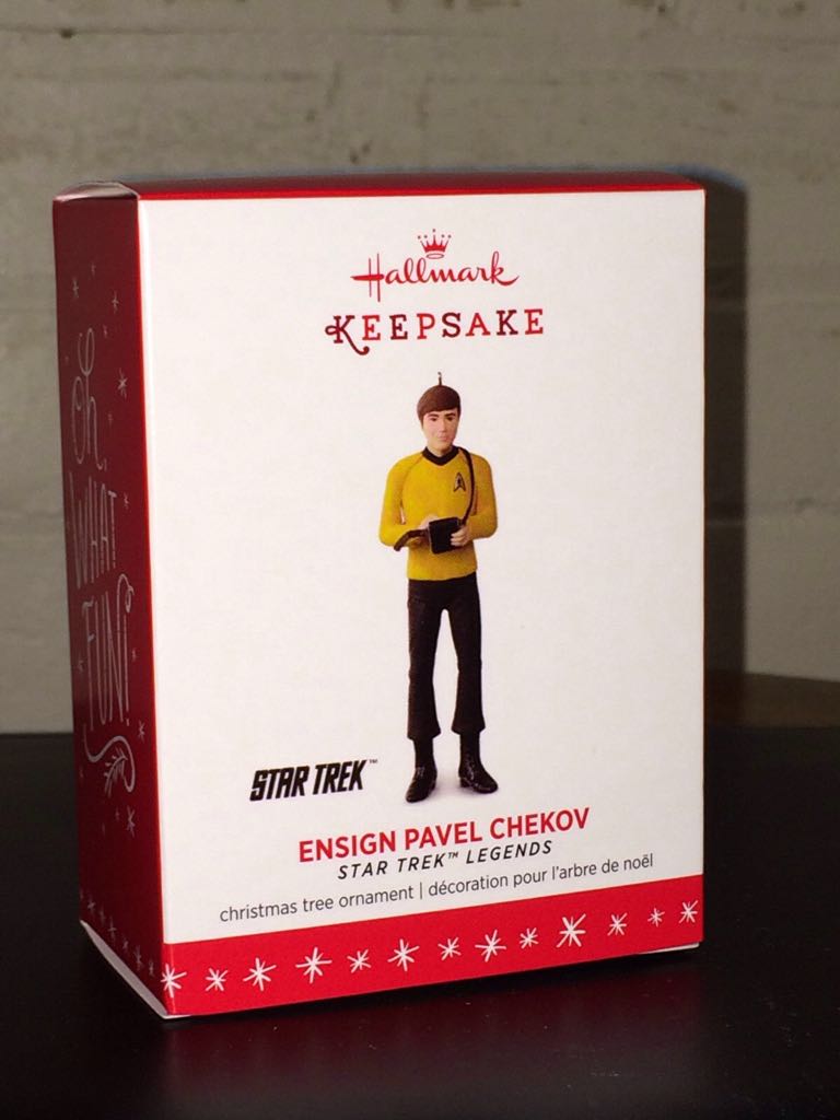 ST:TOS - “ENSIGN PAVEL CHEKOV” Legends #07/07 - Star Trek Legends (Hanging Ornament) ornament collectible [Barcode 763795079421] - Main Image 2