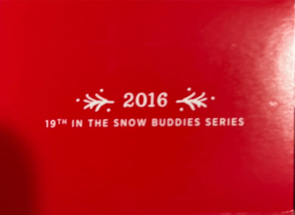 Snow Buddies 2016 - 19th In Series (Snow Buddies) ornament collectible [Barcode 763795080557] - Main Image 3