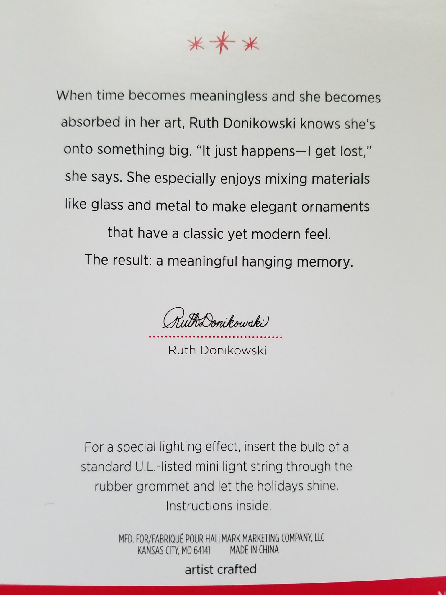 All Is Cozy  (Home) ornament collectible [Barcode 763795083466] - Main Image 2