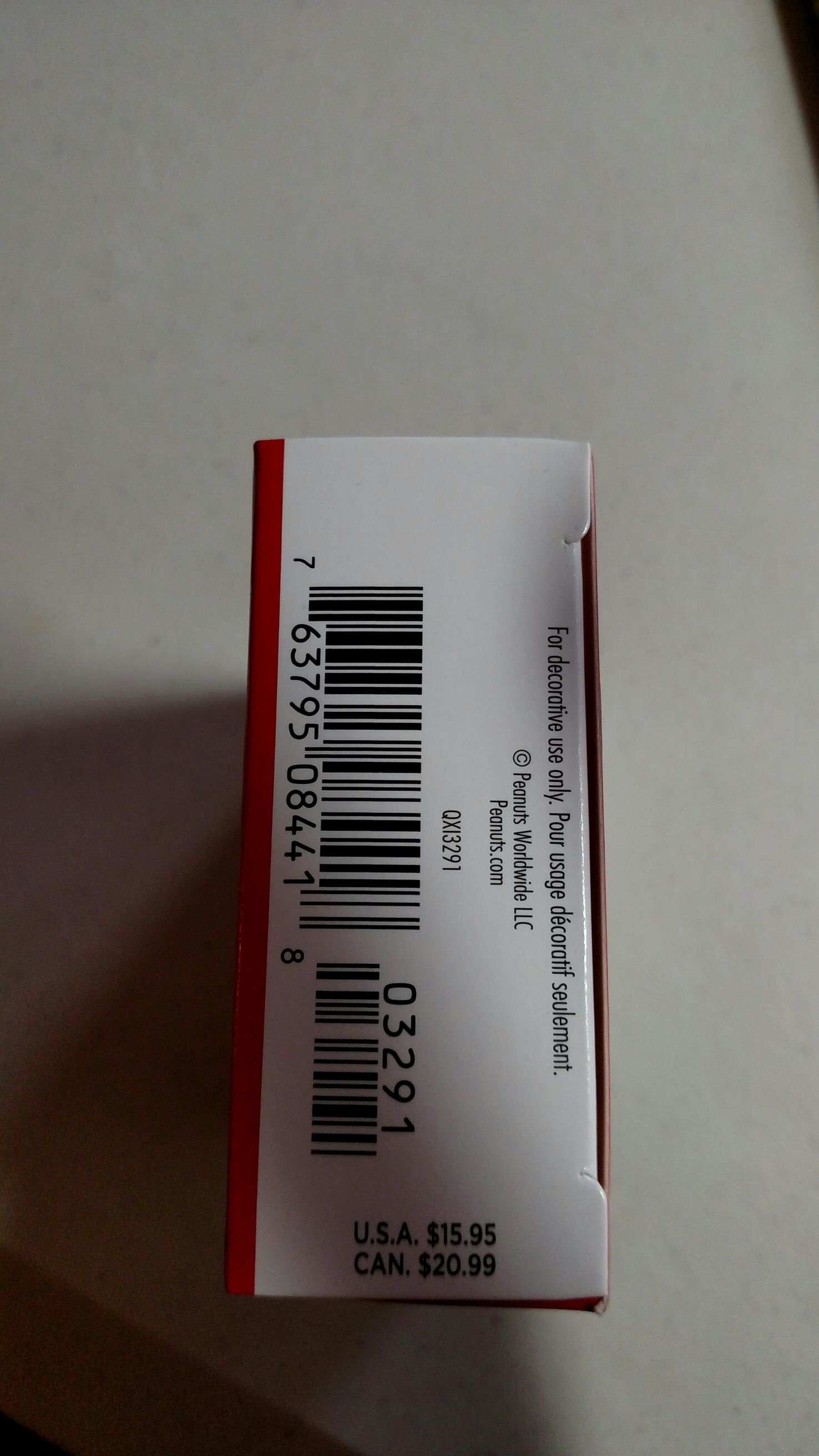 Pigpen’s Snow Angel - Snoopy (Peanuts) ornament collectible [Barcode 763795084418] - Main Image 2