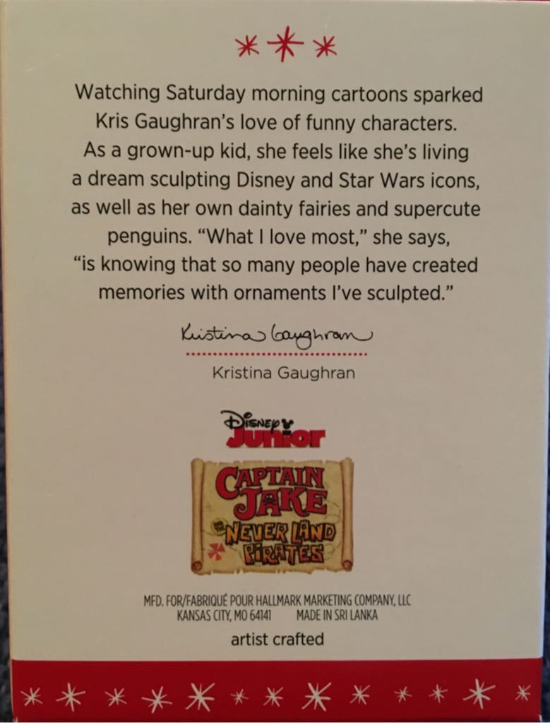 Ahoy Mateys! - Disney Jake And The Never Land Pirates (Disney Jake And The Never Land Pirates) ornament collectible [Barcode 763795085194] - Main Image 2