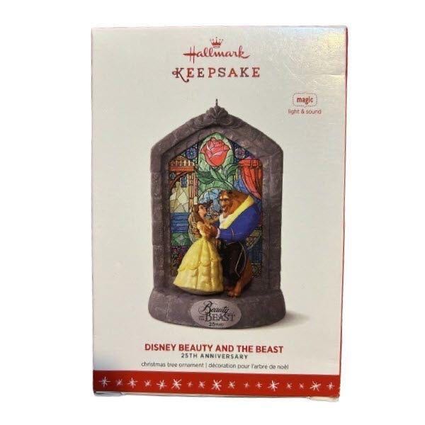 Disney Beauty And The Beast 25th Anniversary - Beauty and the Beast (Disney) ornament collectible [Barcode 763795085224] - Main Image 3