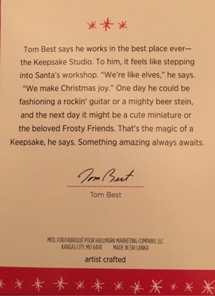 Beer Stein - Beer Stein (Beer) ornament collectible [Barcode 763795085255] - Main Image 2