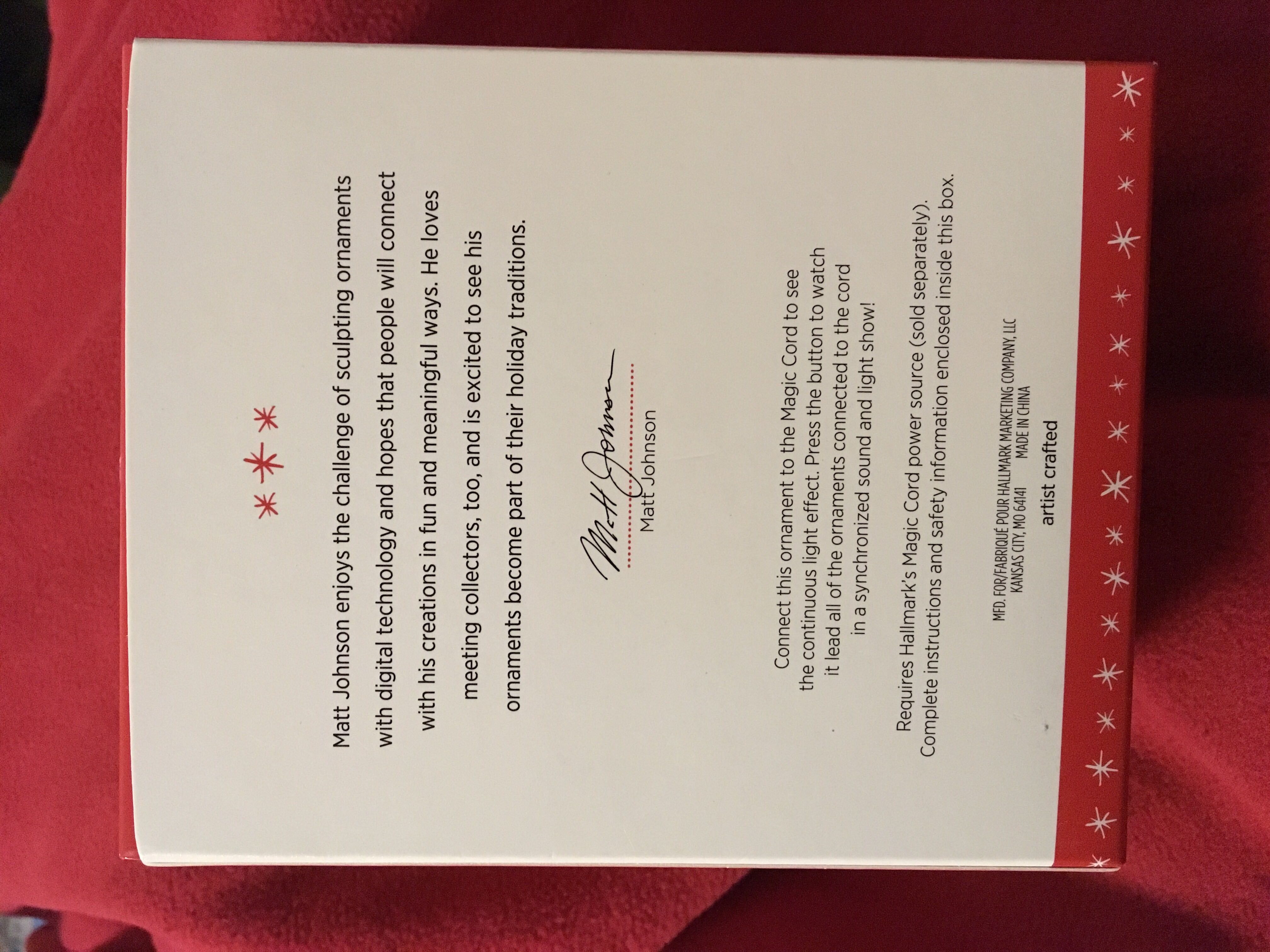 Crazy Christmas Camper - Magic Cord (Magic Cord) ornament collectible [Barcode 763795090280] - Main Image 2