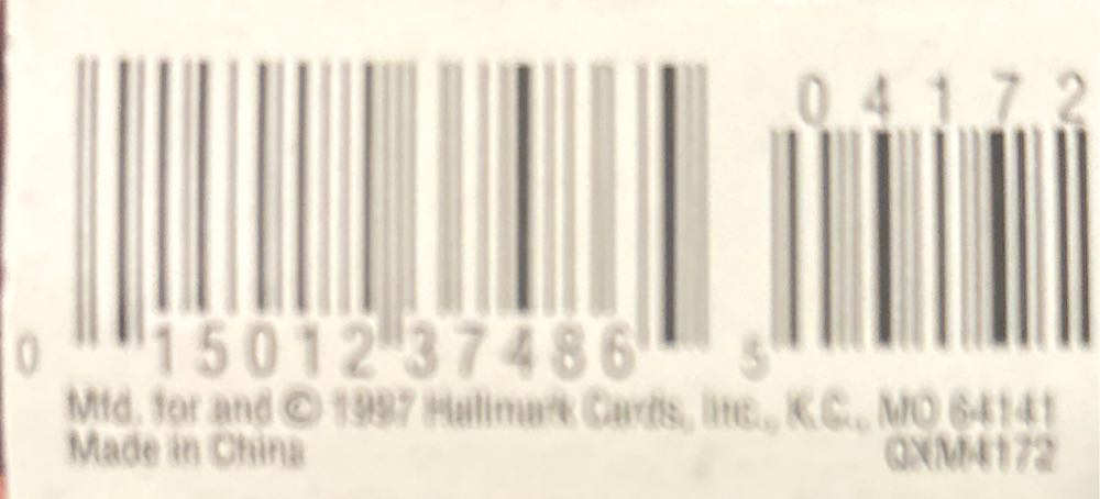 Miniature Police Car - On The Road (Minature) ornament collectible [Barcode 015012374865] - Main Image 4