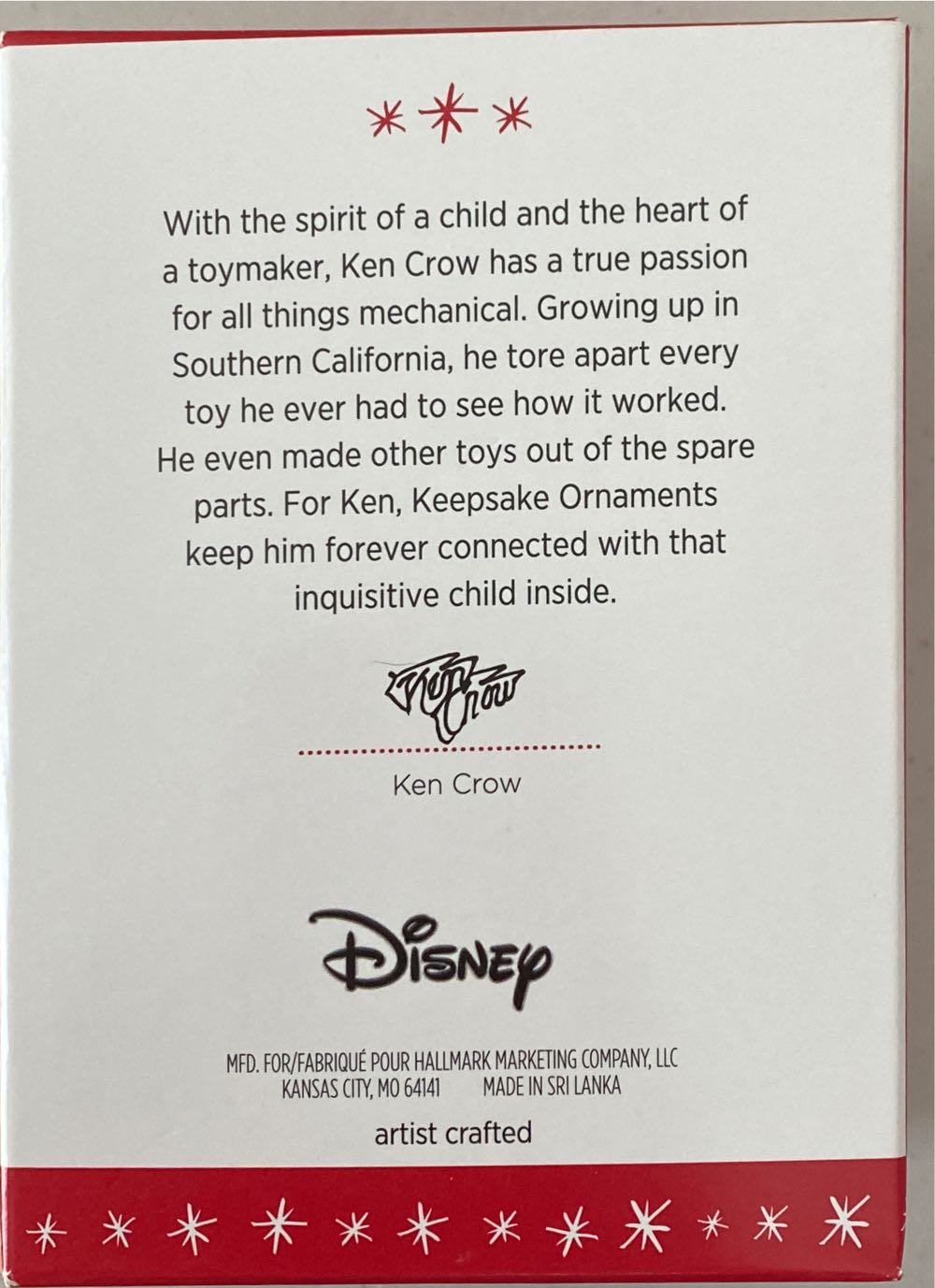 Disney Mickey’s Movie Mousterpieces #5 Touchdown Mickey - Mickeys Movie Mousterpieces (Disney) ornament collectible [Barcode 763795090495] - Main Image 3