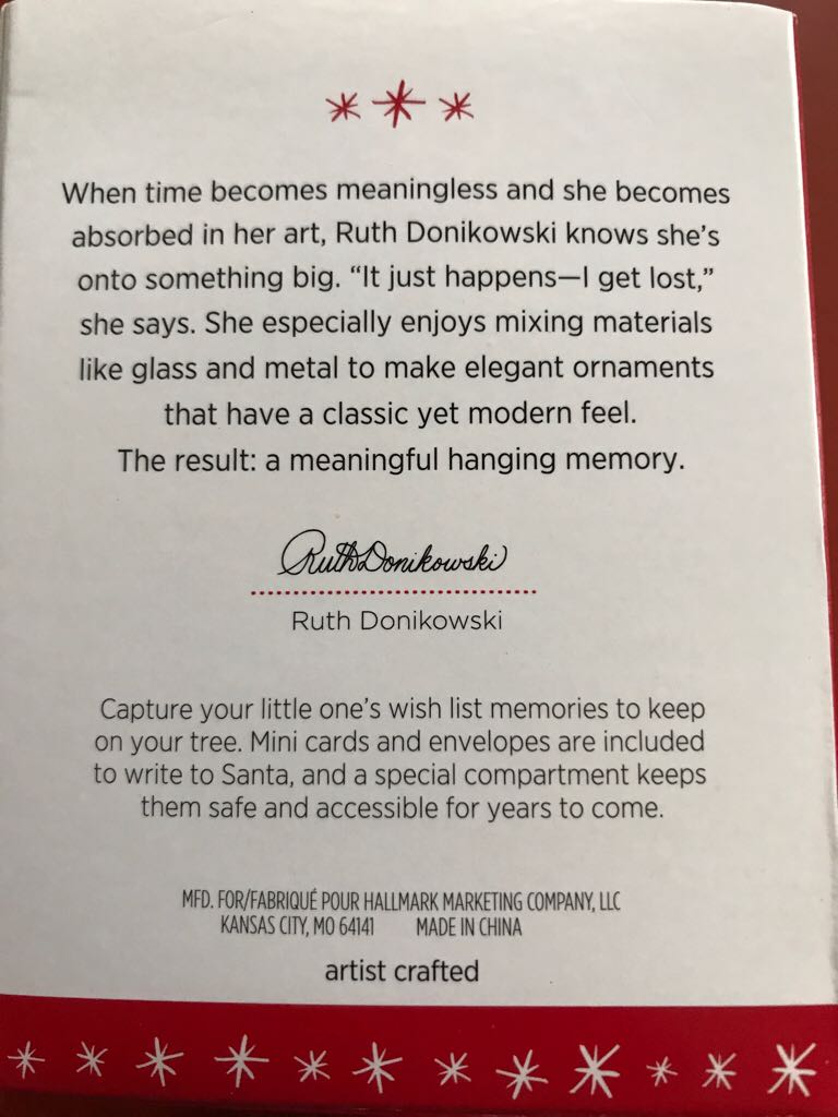 Letters For Santa - Letters For Santa (Mailbox) ornament collectible [Barcode 763795090891] - Main Image 2