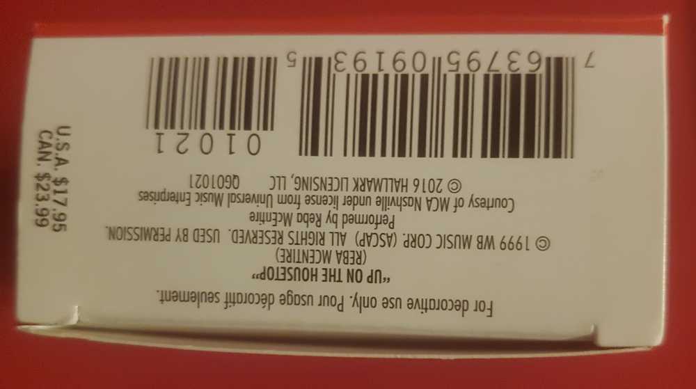Guitar 2016 Up On The Housetop #4 - Guitars (Guitars) ornament collectible [Barcode 763795091935] - Main Image 4