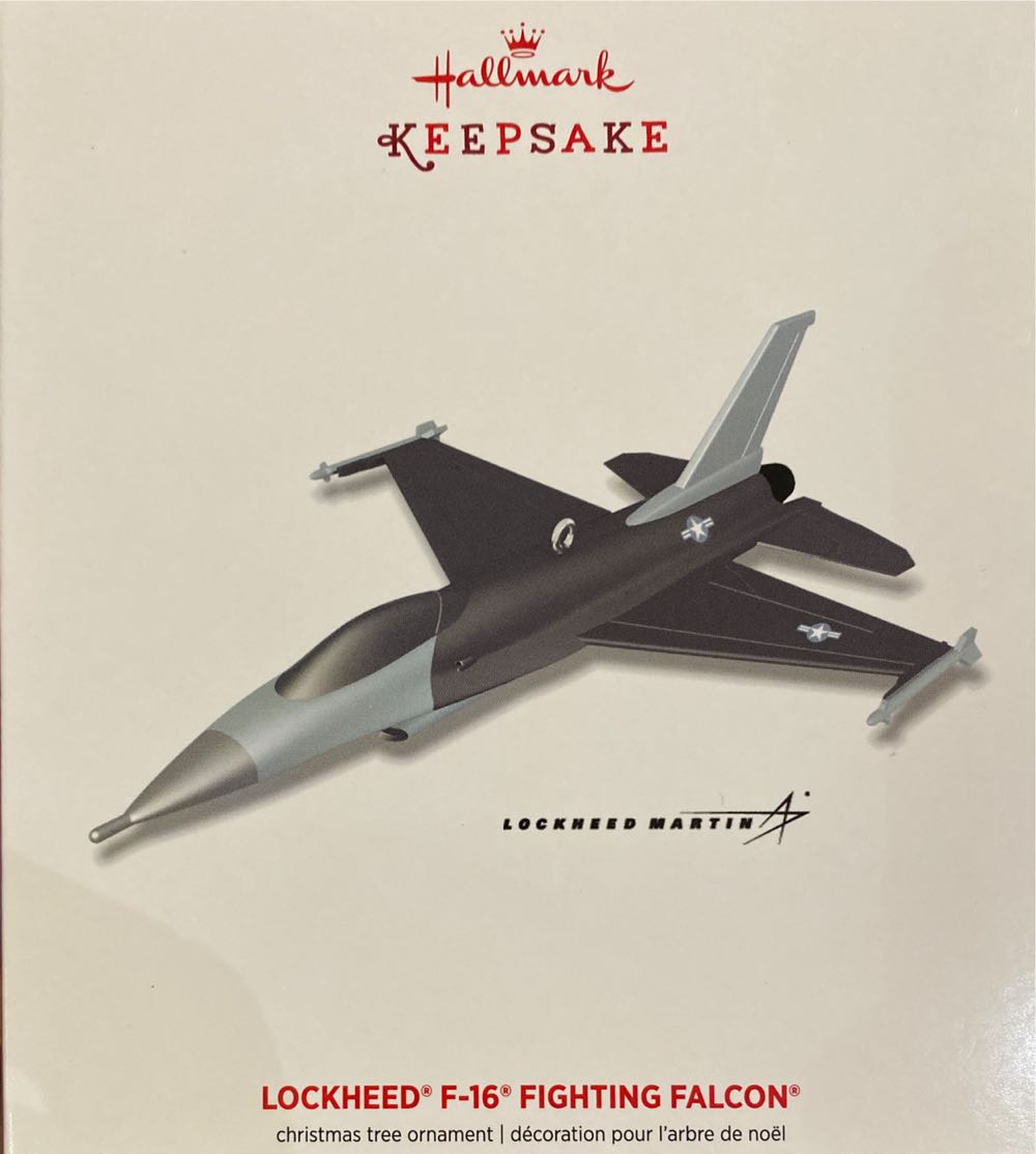 Lockheed F-16 Fighting Falcon - Sky’s The Limit (Aviation) ornament collectible [Barcode 763795092307] - Main Image 2