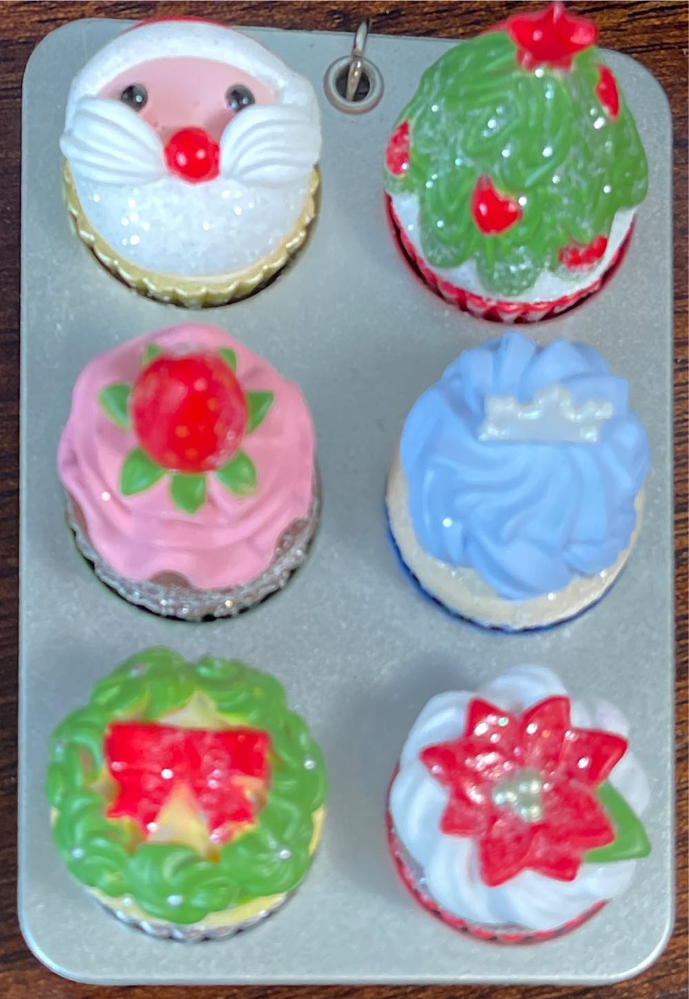 Season’s Treatings Cupcakes For Christmas - Season’s Treatings (Baking) ornament collectible [Barcode 763795093014] - Main Image 4