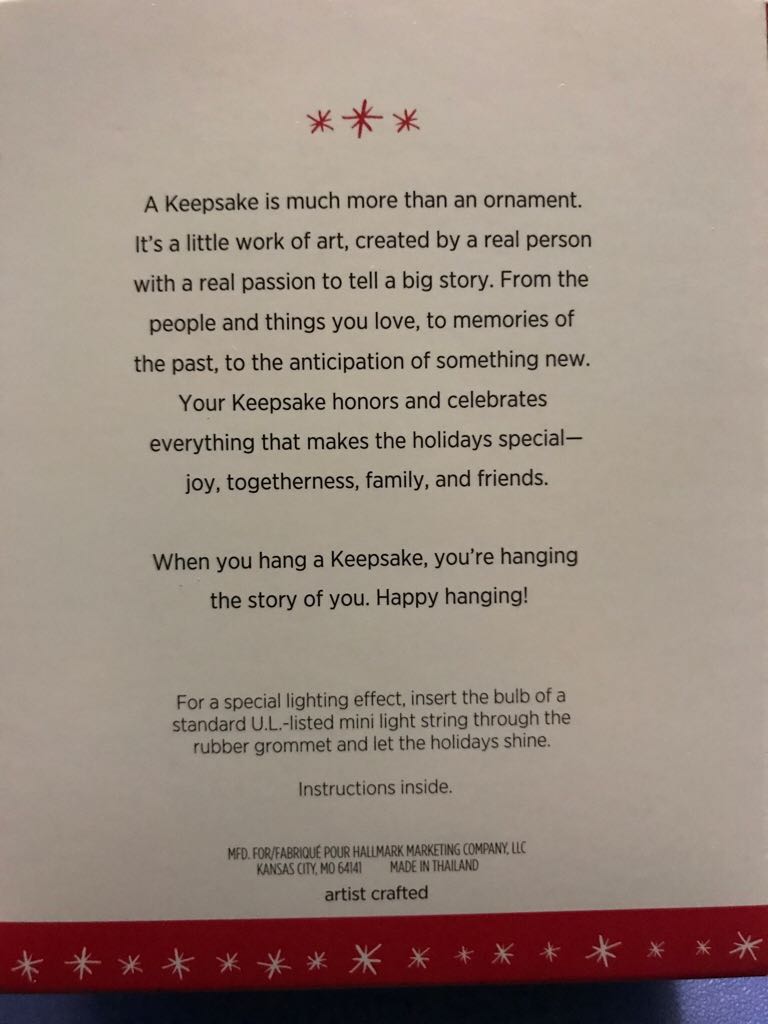 Seasoned Greetings  (Grilling) ornament collectible [Barcode 763795093038] - Main Image 2