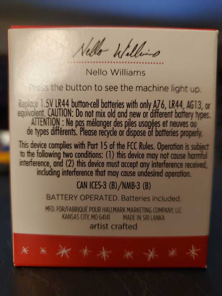 Poppy Holidays - Nelco (Keepsake) ornament collectible [Barcode 763795093045] - Main Image 2