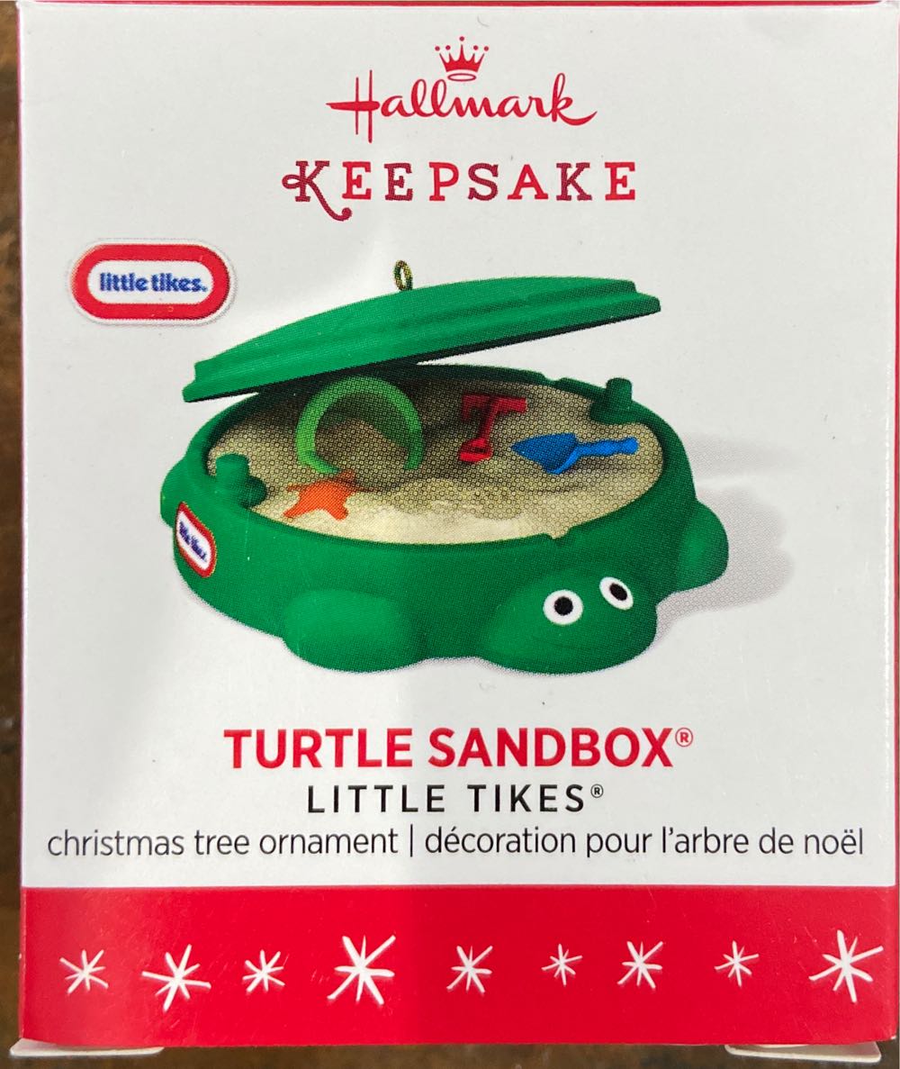 Turtle Sandbox - Little Tikes (Miniature) ornament collectible [Barcode 763795093687] - Main Image 2