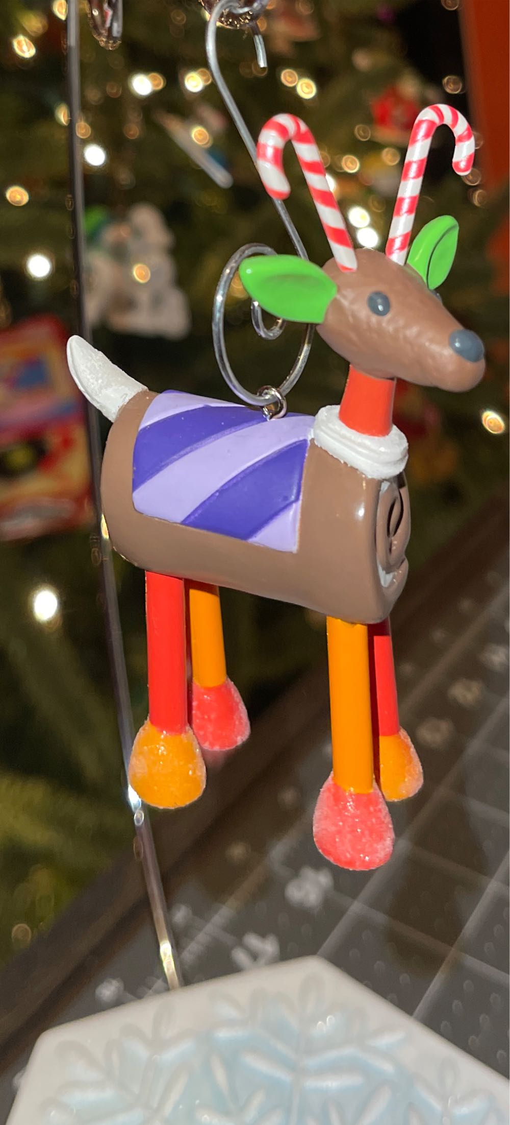 Santa’s Sweet Reindeer - Santa’s Sweet Ride (Santa’s Sweet Ride) ornament collectible [Barcode 763795094080] - Main Image 4