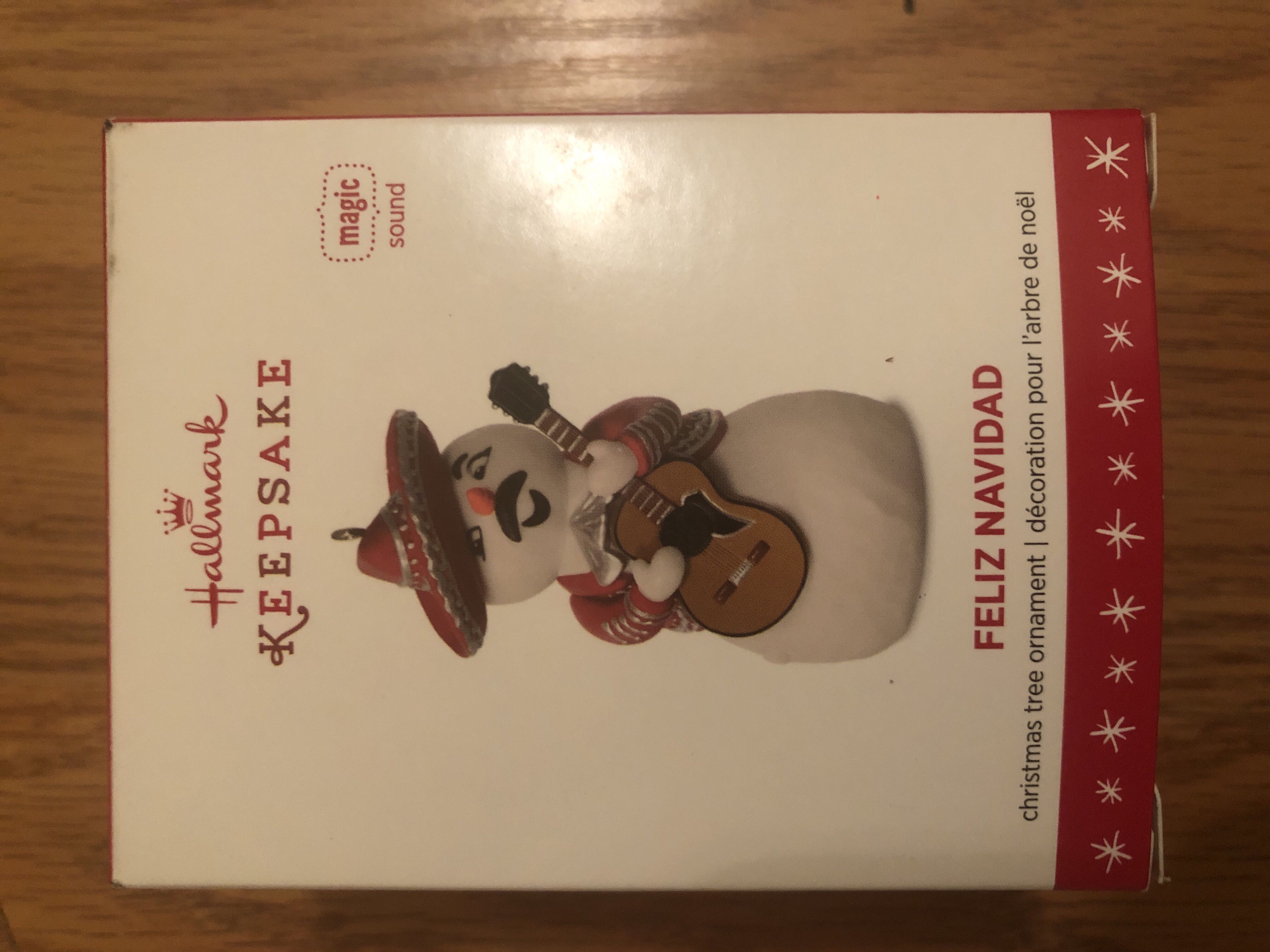 Feliz Navidad 2016  (Keepsake) ornament collectible [Barcode 763795095087] - Main Image 2